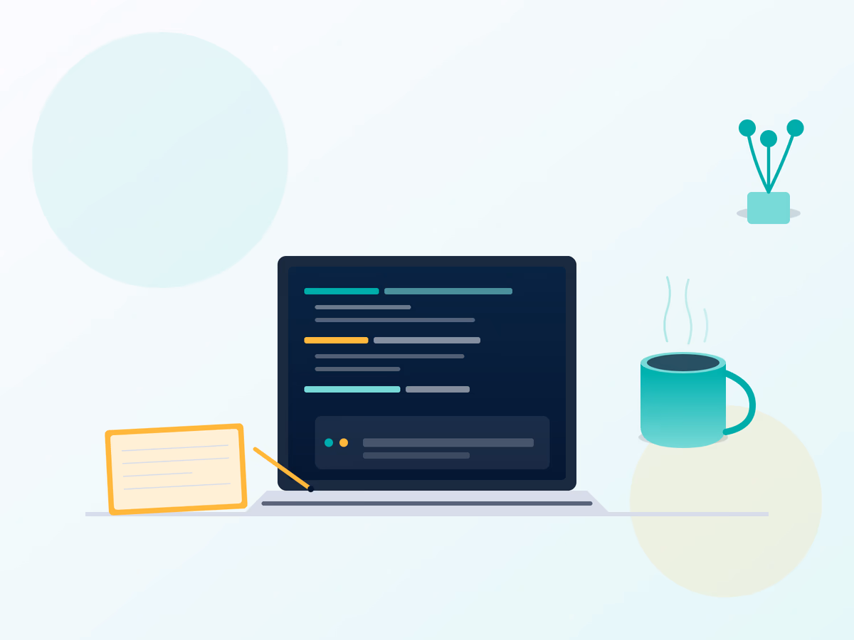 Environnement de travail d'un concepteur WordPress multilingue : écran de code, outils et notes